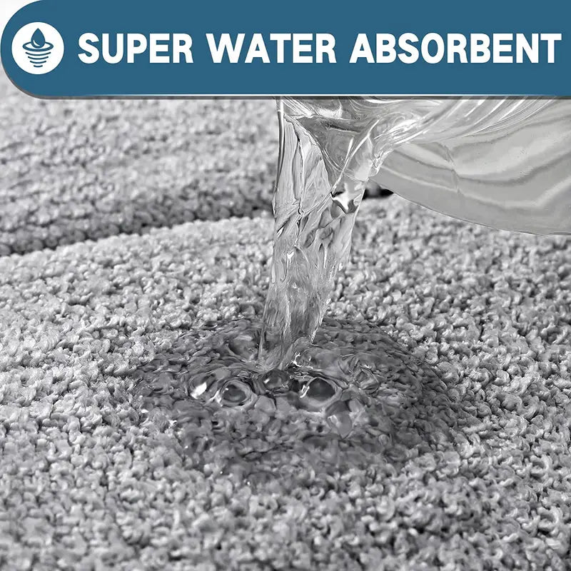 Soft & Absorbent Bath Rug (23.6" × 15.7")