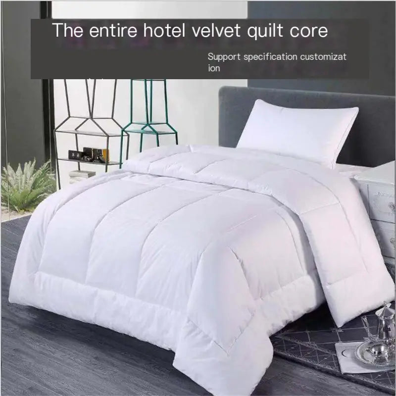 Luxury Silk Cotton Duvet Quilt Insert (Cover Not Included)