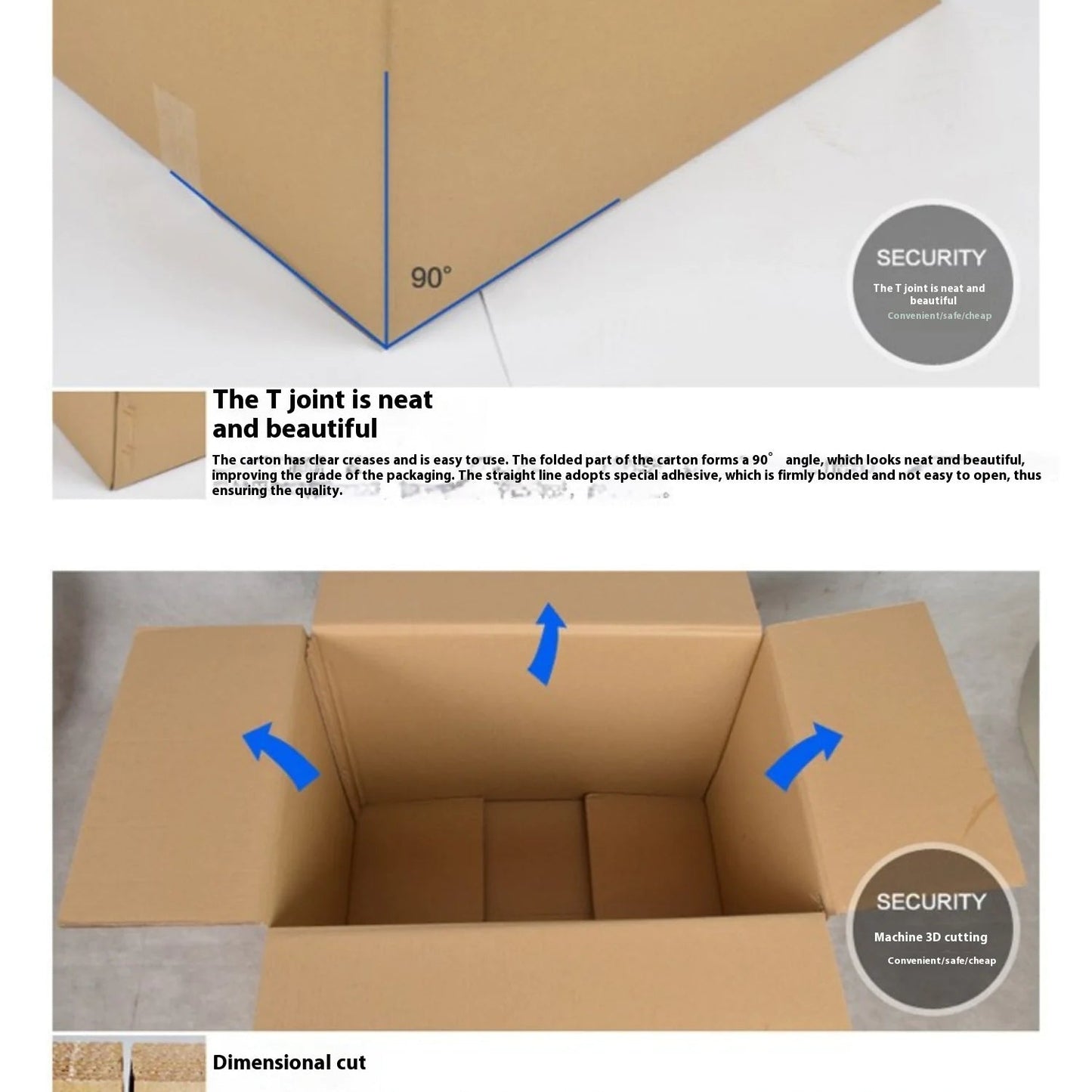 Shipping & Packing Corrugated Cardboard Box