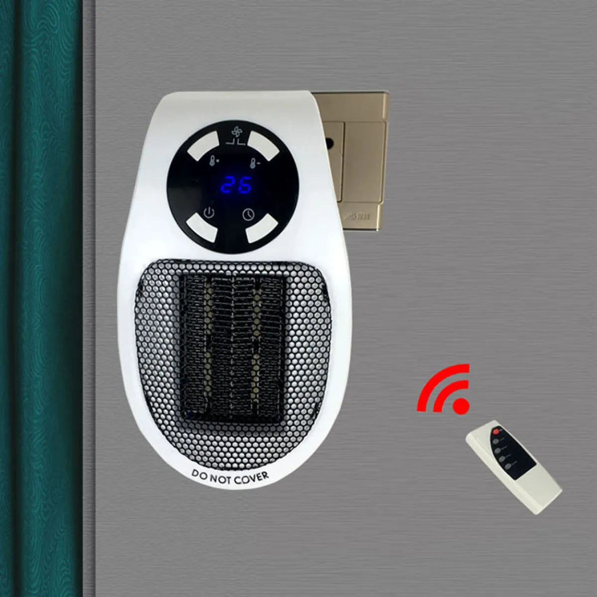 Mini Electric Heater (UK Socket Plug-In)