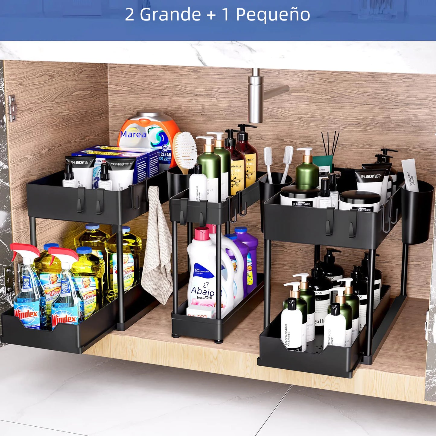 Under-Sink Storage Organizer