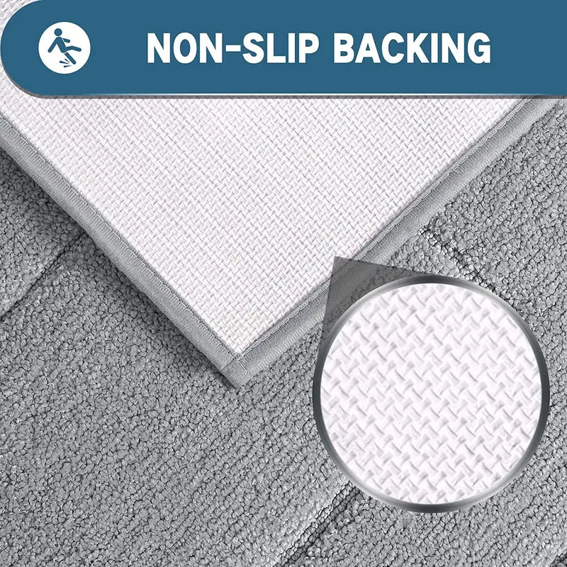 Soft & Absorbent Bath Rug (23.6" × 15.7")