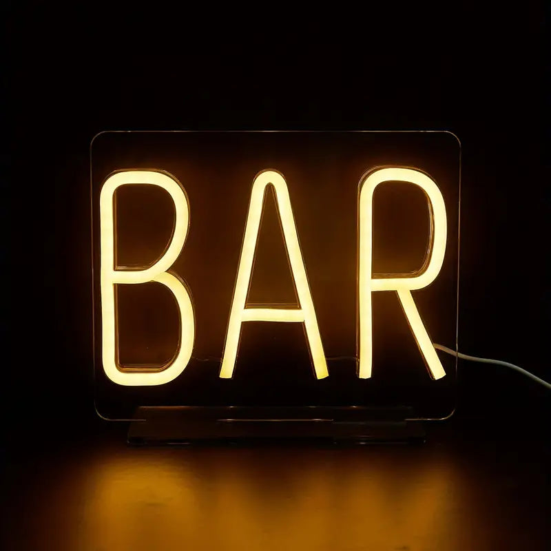 LED “BAR” Neon Sign (USB Powered)