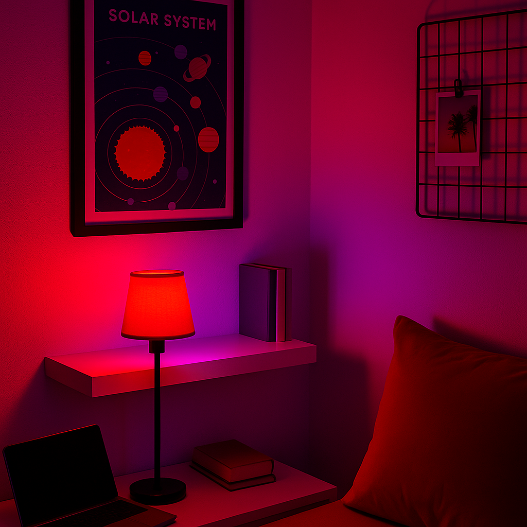 RGB Remote Control Colourful LED Light Bulb