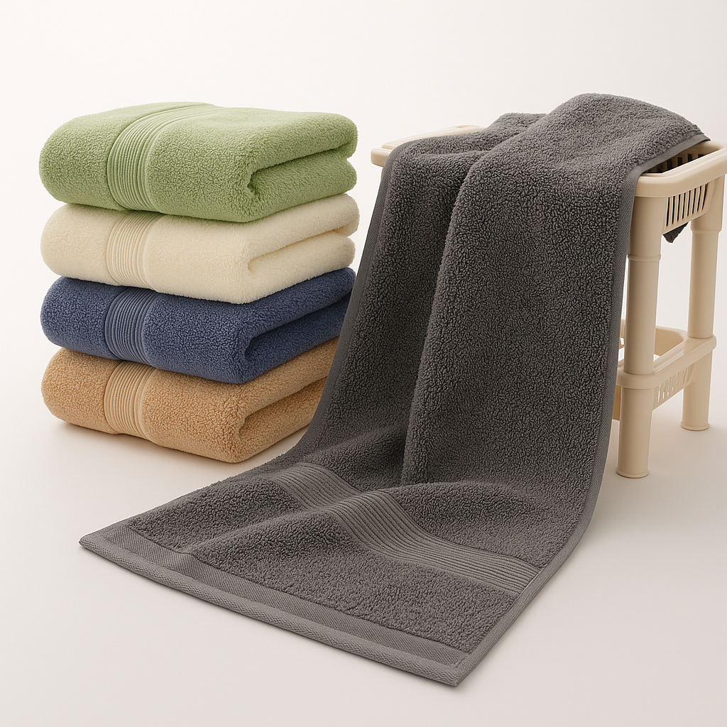Pure Cotton Bath-Towels