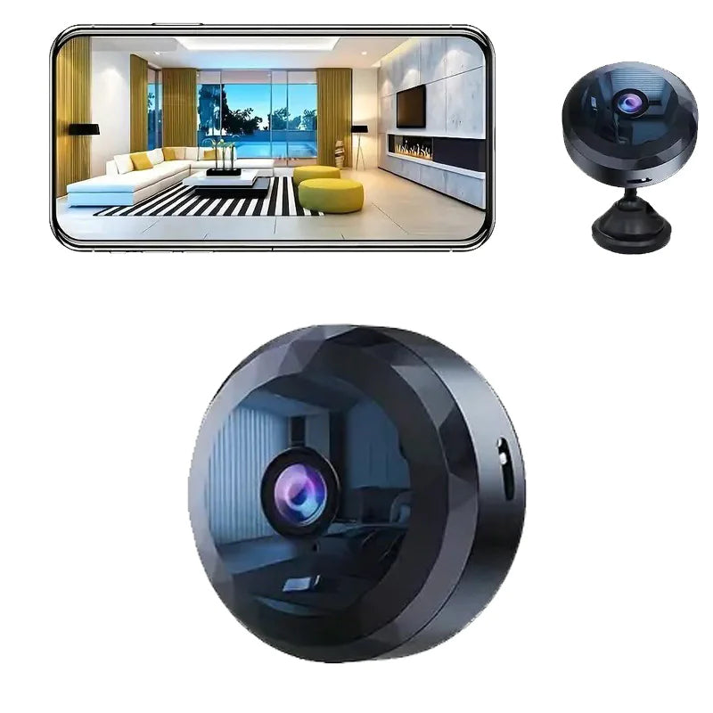 Wireless Mini WiFi Security Camera (HD 1080p)