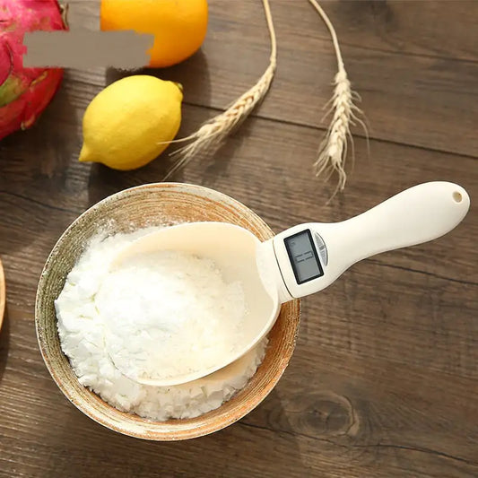 Mini Precision Handheld Kitchen Scale with detachable spoon