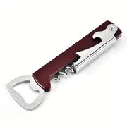 Bottle Opener & Corkscrew for Wine and Beer