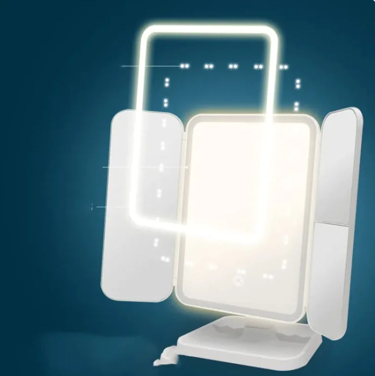 Glow View LED Mirror (USB rechargeable)