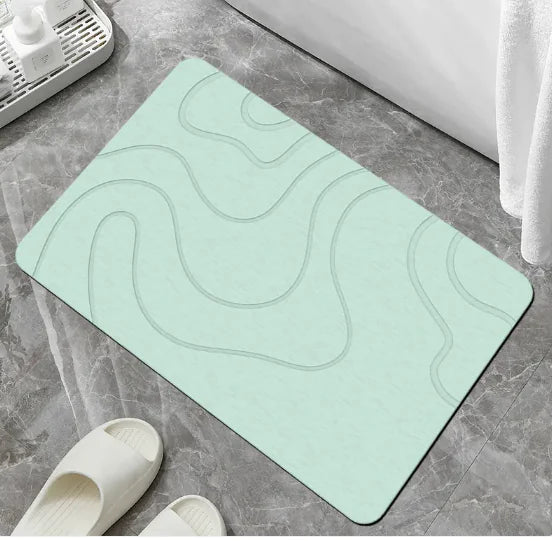 Non-Slip Diatomite Bath Mat