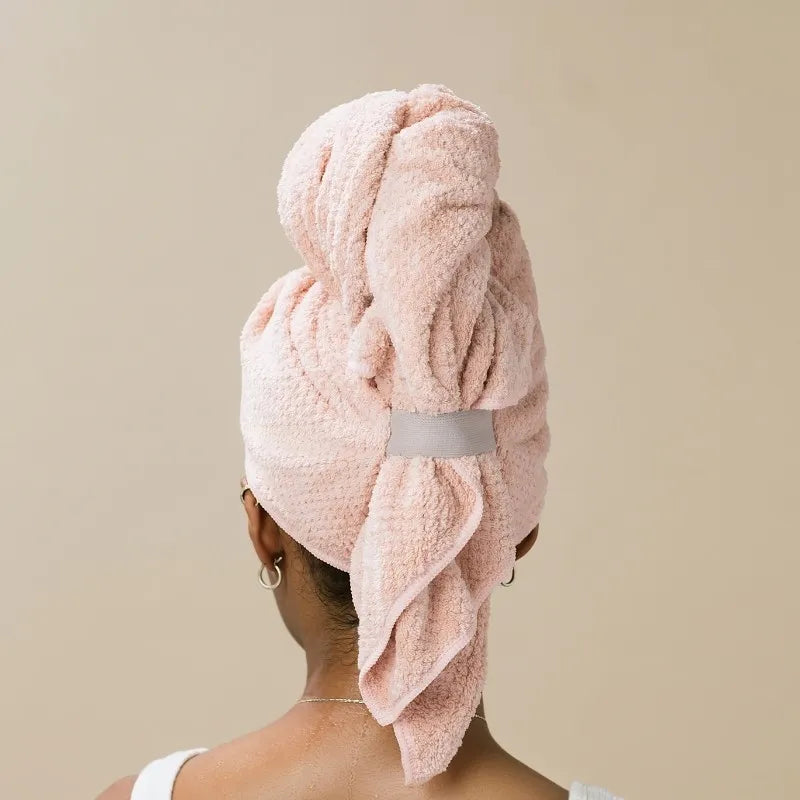 Coral Fleece Hair-Drying Cap