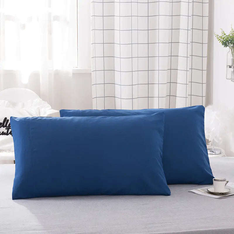 Solid Colour Pillowcase Set (2-Pack)