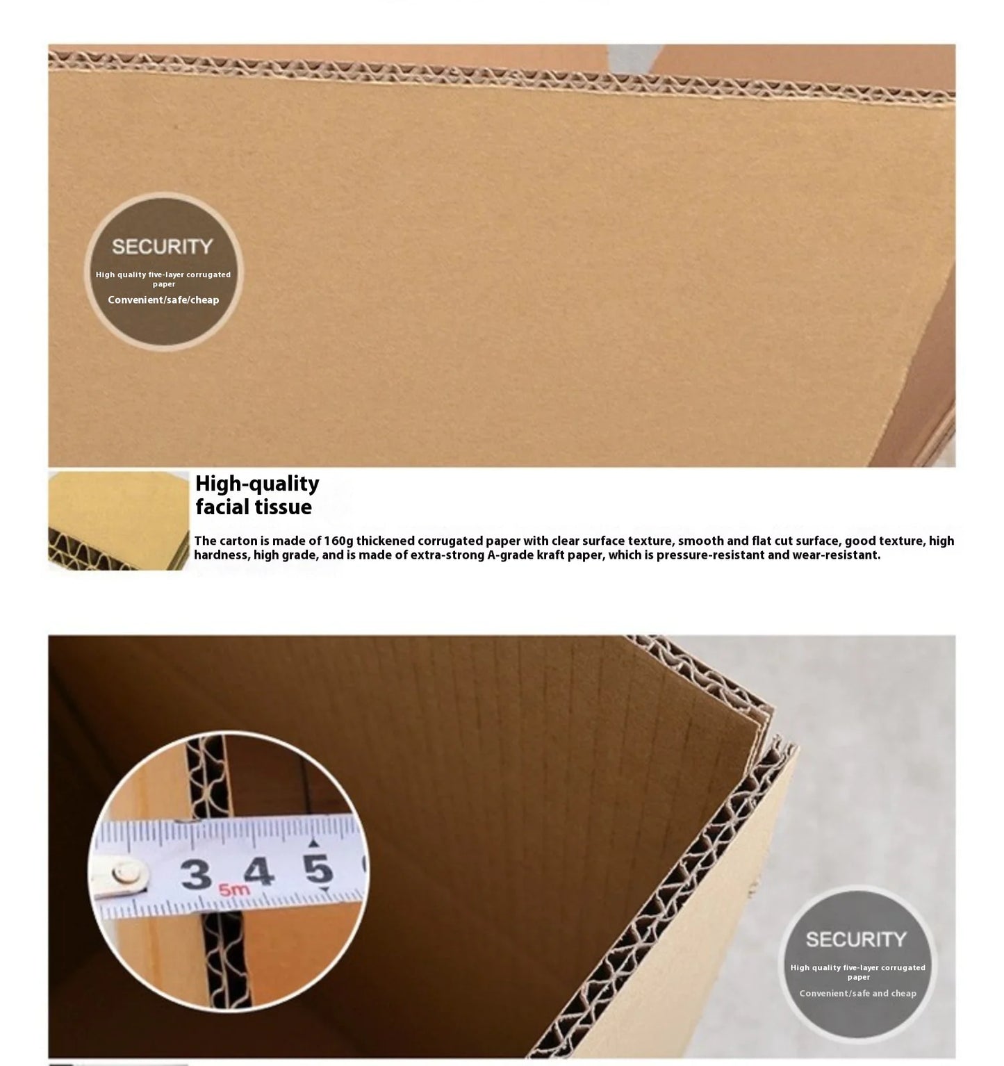 Shipping & Packing Corrugated Cardboard Box