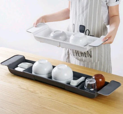 Retractable Bathtub Shelf