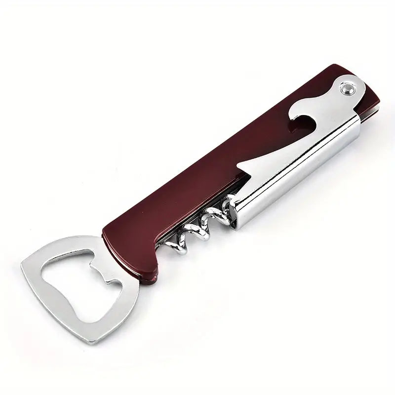 Bottle Opener & Corkscrew for Wine and Beer