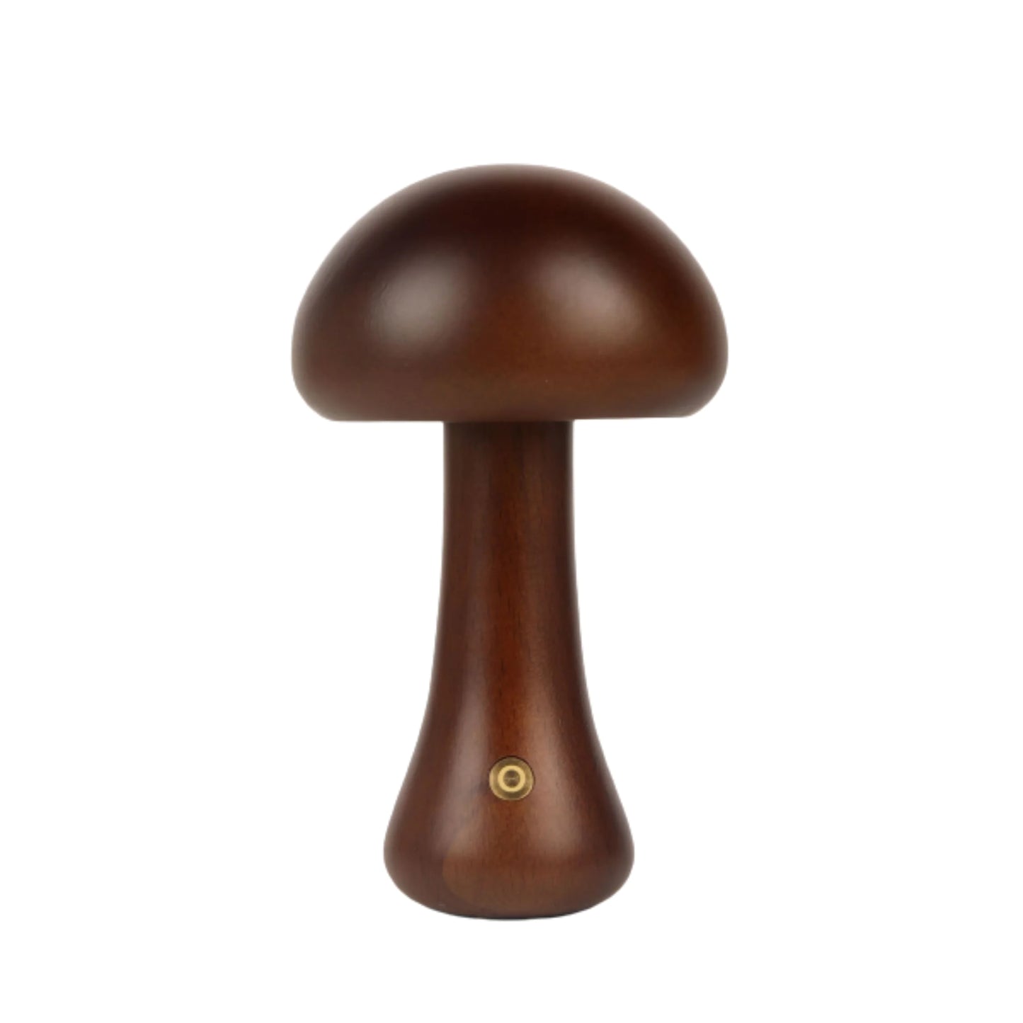 Wooden Mushroom Lamp