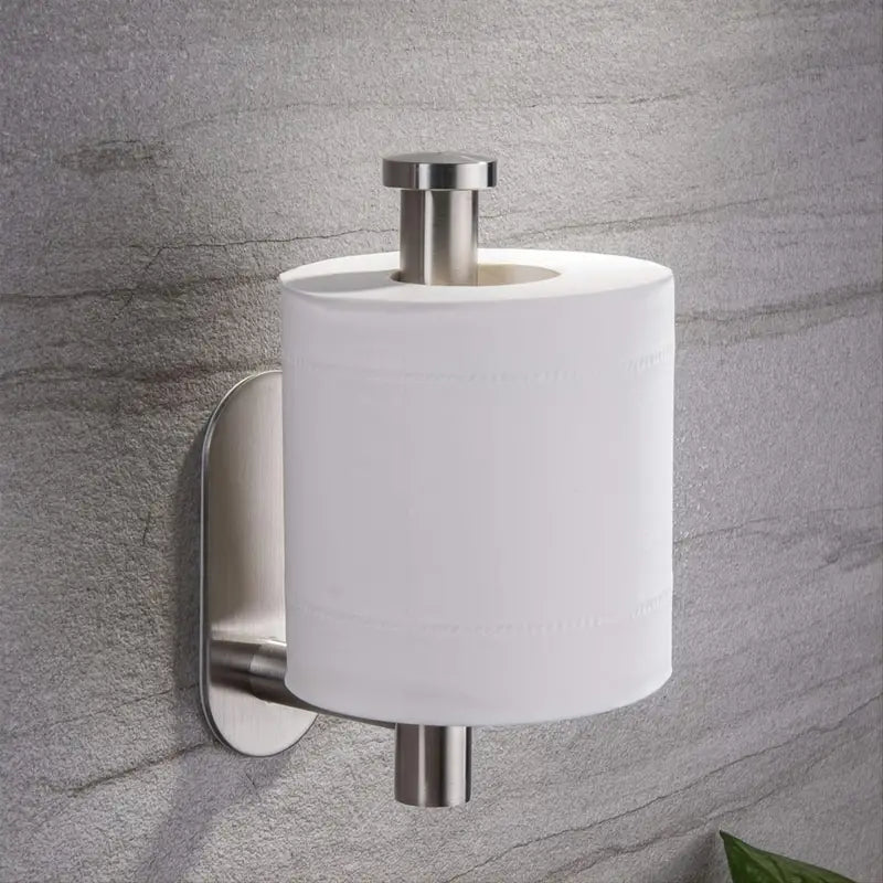 Self-Adhesive Stainless Steel Toilet Paper Holder