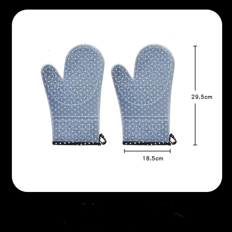 High-Temperature Heat-Resistant Oven Gloves