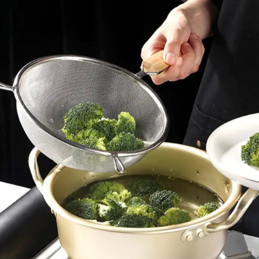 Double Hanging Ear Filter Sieve / Colander