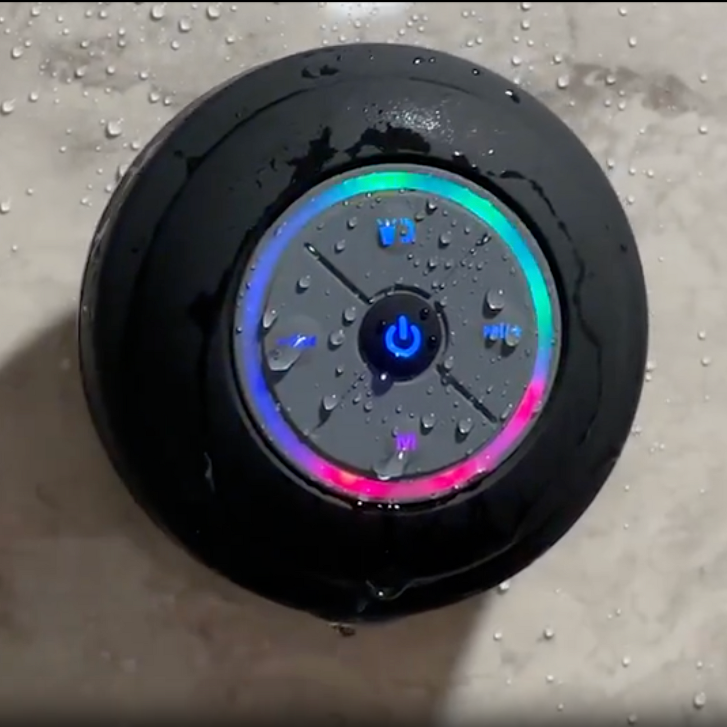 Suction cup Waterproof Bluetooth Speaker