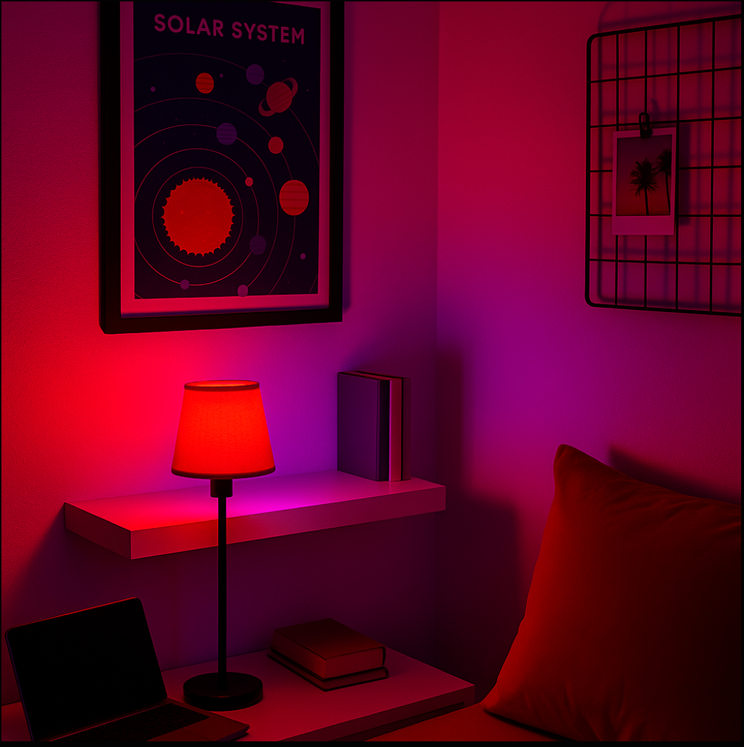 Colour Remote Control RGB Light Bulb (15 W / E27)