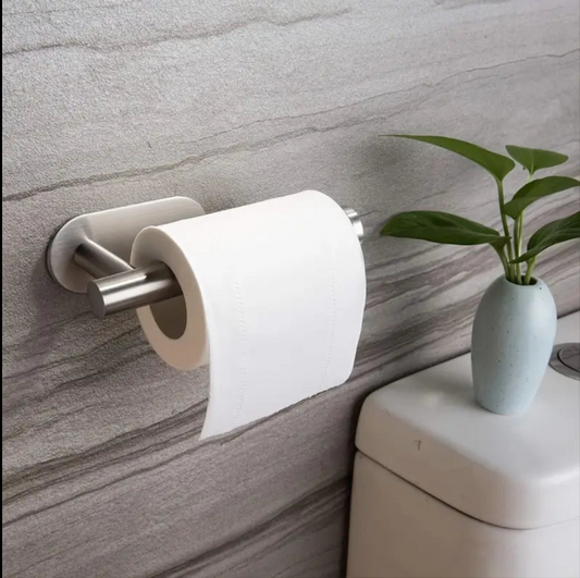 Self-Adhesive Stainless Steel Toilet Paper Holder
