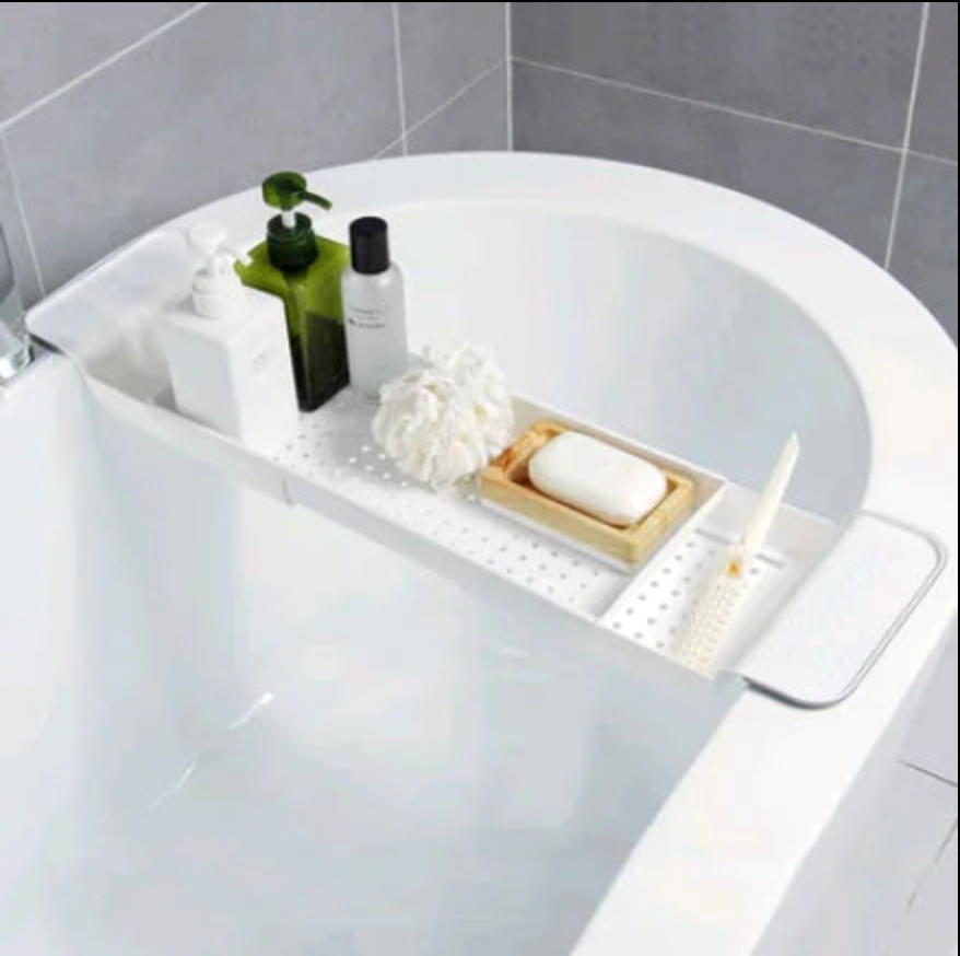 Telescopic Bathtub Shelf
