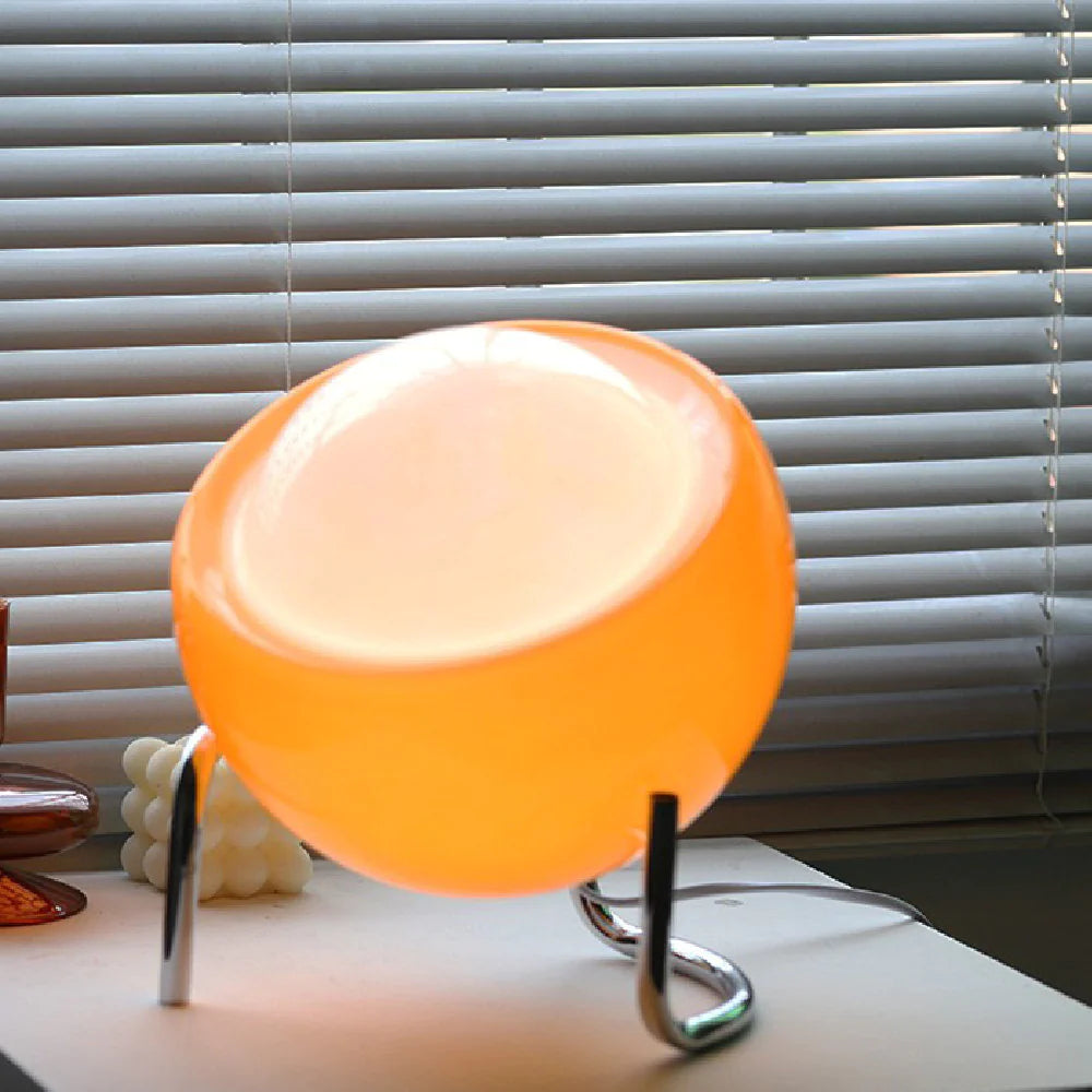 Bauhaus Glass Table Lamp