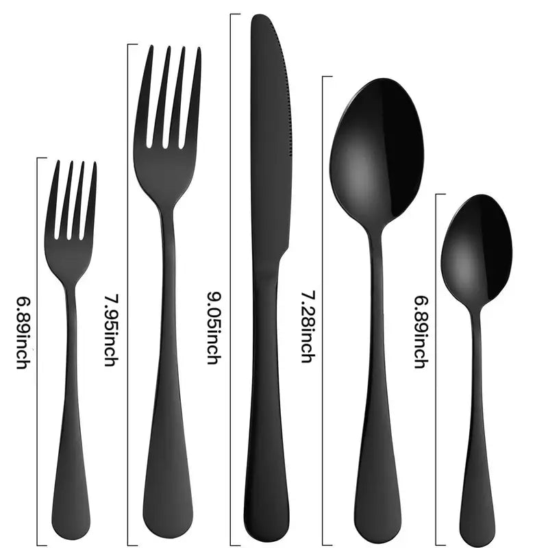 5-Piece Stainless Steel Cutlery Set