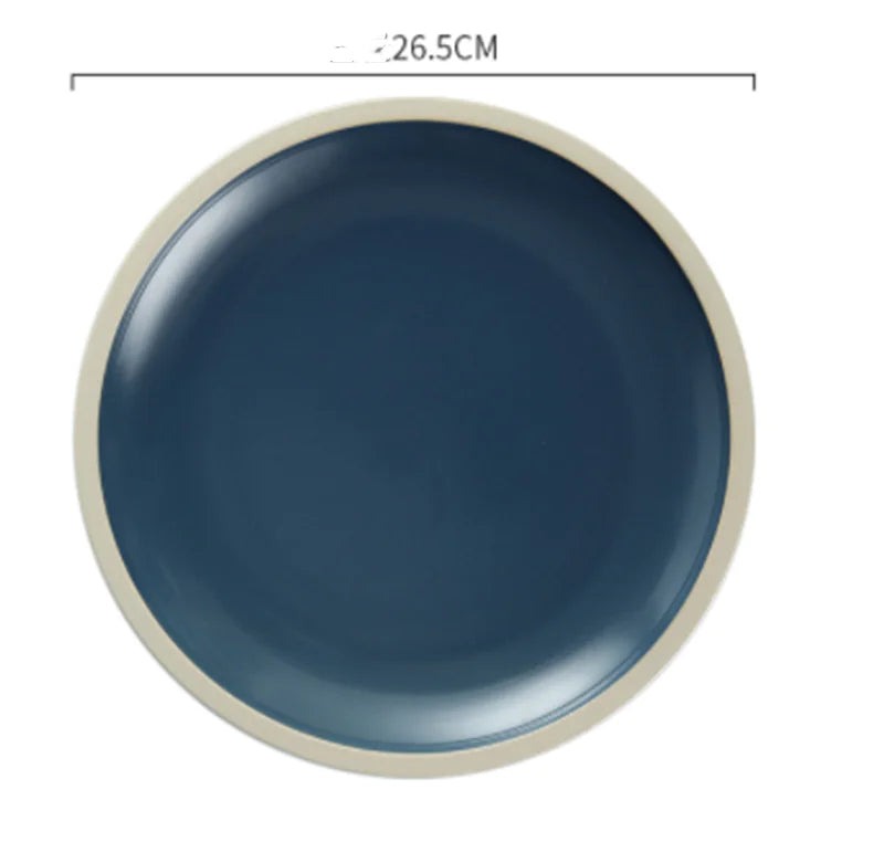 Morandi Matte Ceramic Dinner Plates