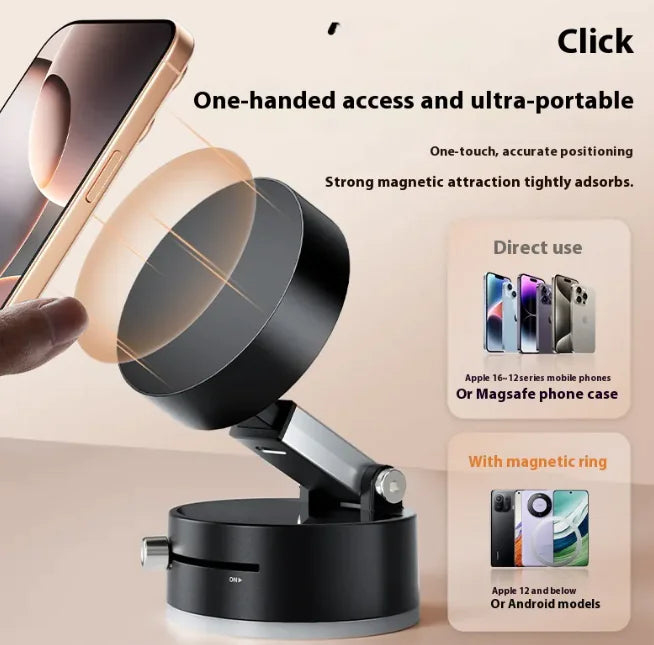 Vacuum Magnetic Suction Phone & Tablet Mount