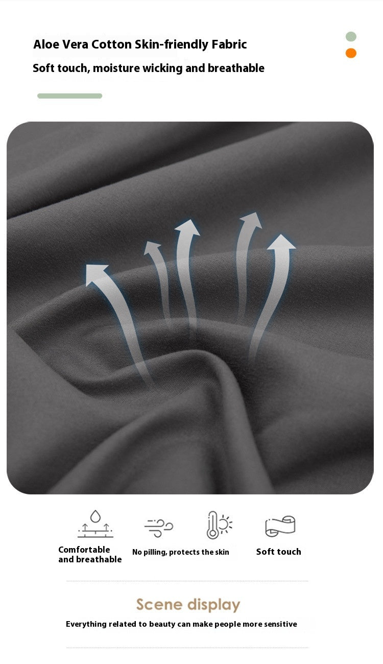 Solid Colour Fitted Bed Mattress Sheet