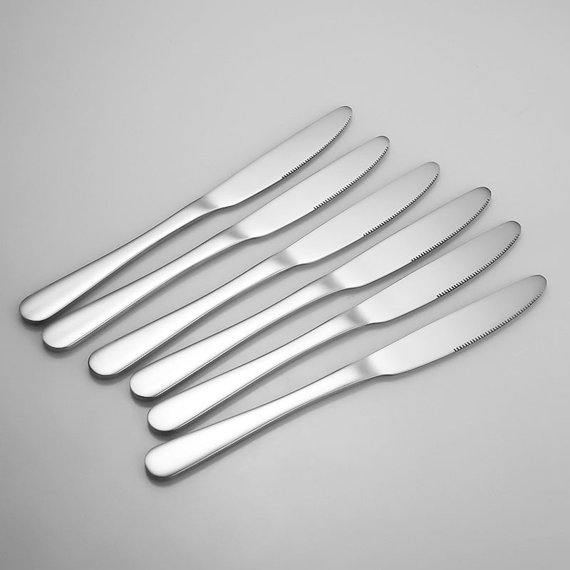 24-Piece Stainless Steel Cutlery Set (6 Place Settings)