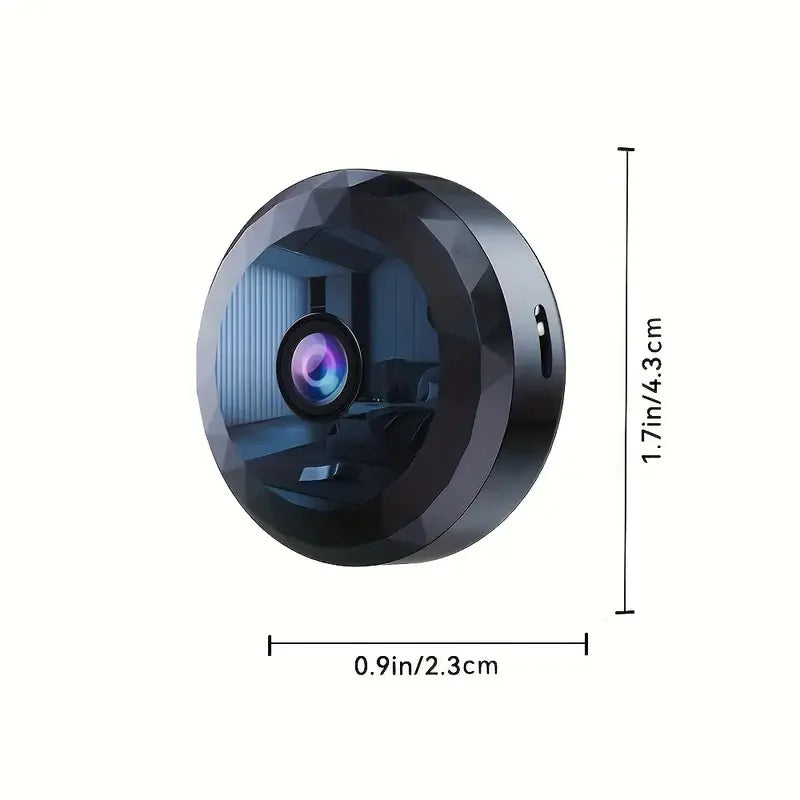Wireless Mini WiFi Security Camera (HD 1080p)