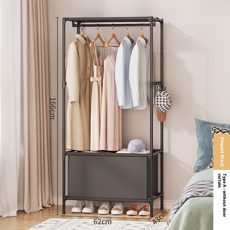 Simple Assembly Wardrobe – Lightweight Metal Frame