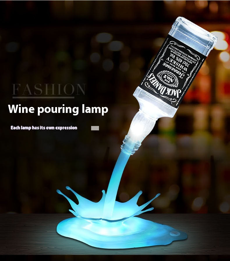 Pouring Light Bar Touch Table Lamp USB Rechargeable