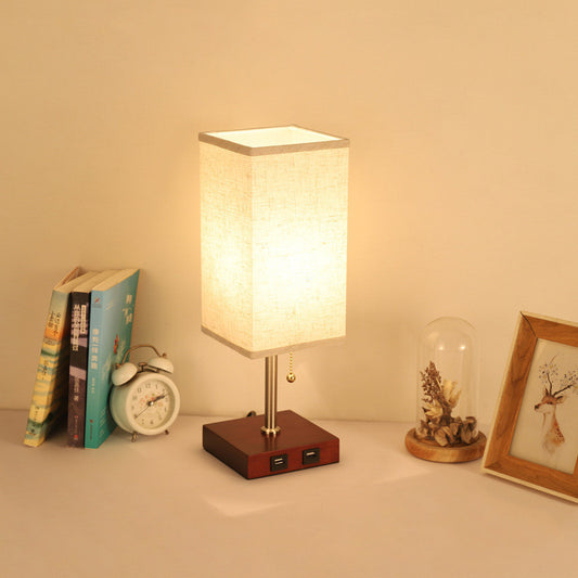 Nordic USB Table Lamp (With Dual USB Charging)