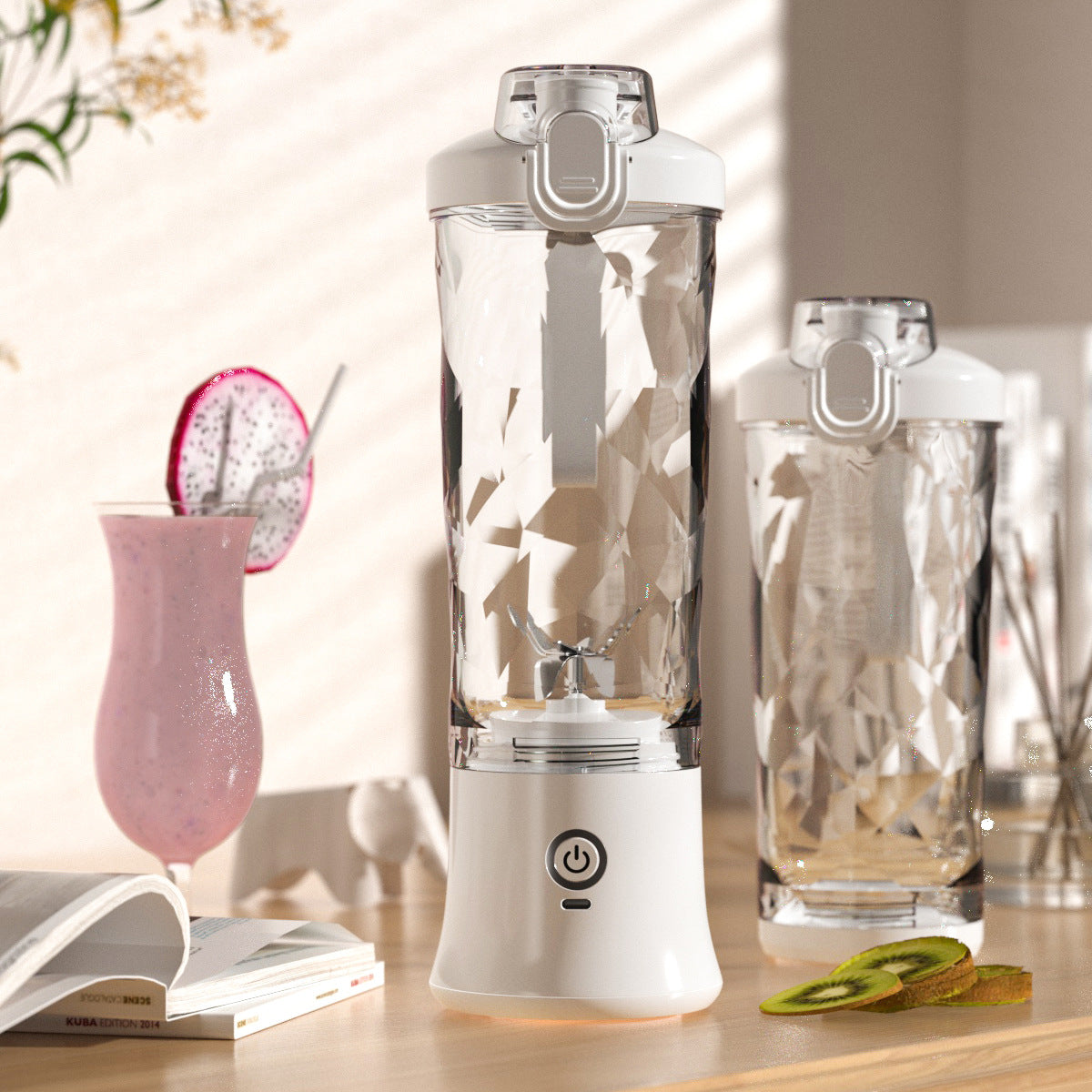 Portable Blender (600ml) – Smoothies, Minus the Effort (USB Rechargeable)