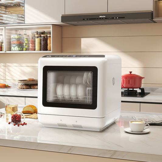6L Tabletop Dishwasher – Five Wash Modes