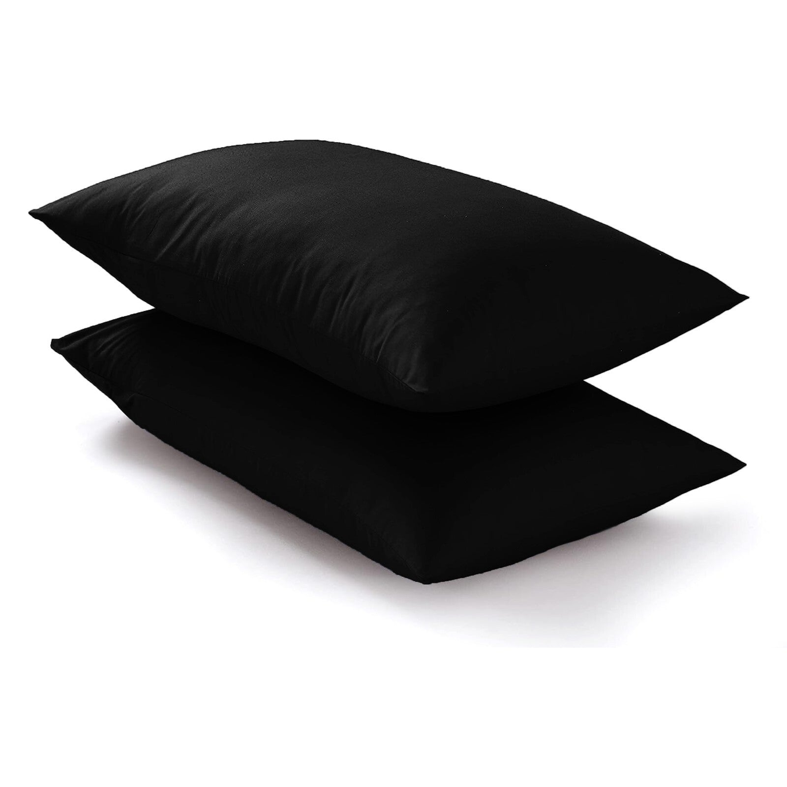 Plain Duvet Cover Luxury Reversible Quilt Cover Bedding Set Single Double King