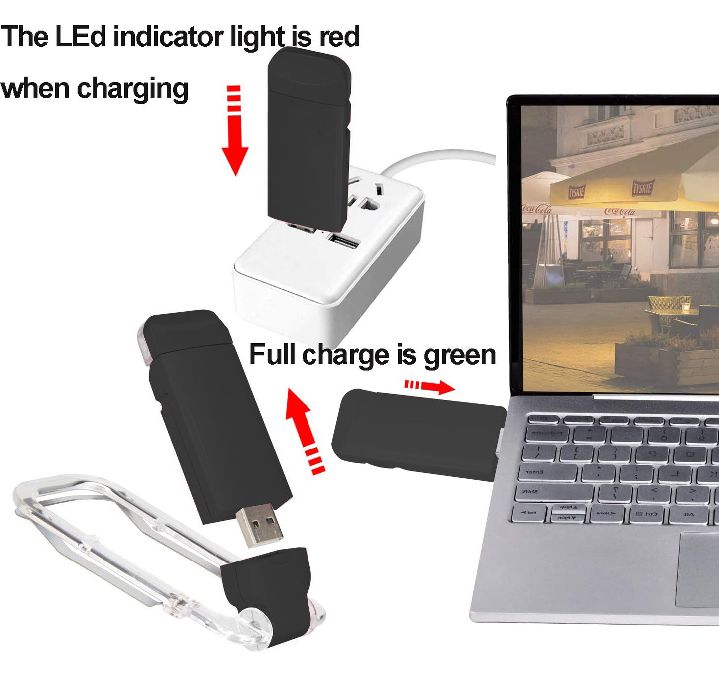 LED Book Light (USB Rechargeable)