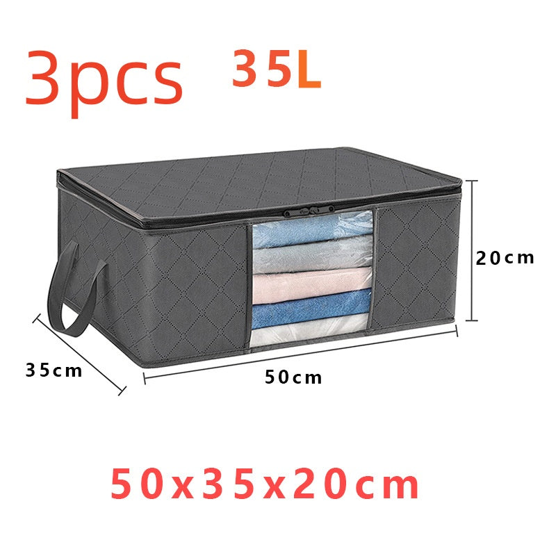 Large Capacity Clothing Storage Box (With Clear Window)