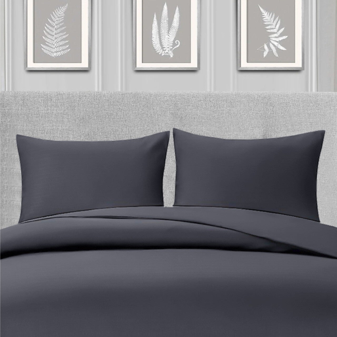 100% Egyptian Cotton Duvet Quilt Cover Bedding Set Double King Super King Size