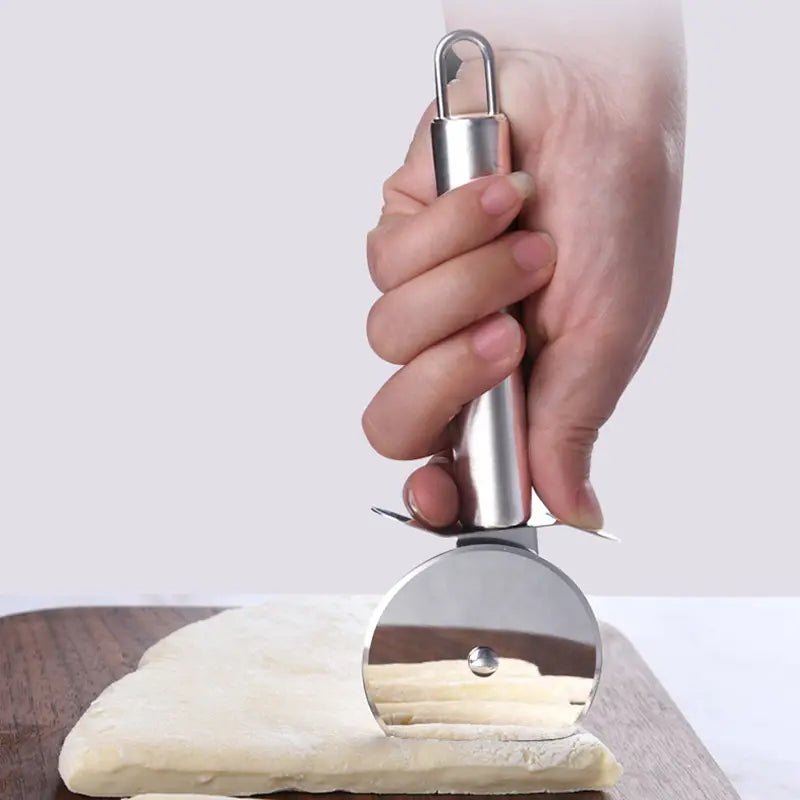 Stainless Steel Single Wheel Pizza Cutter