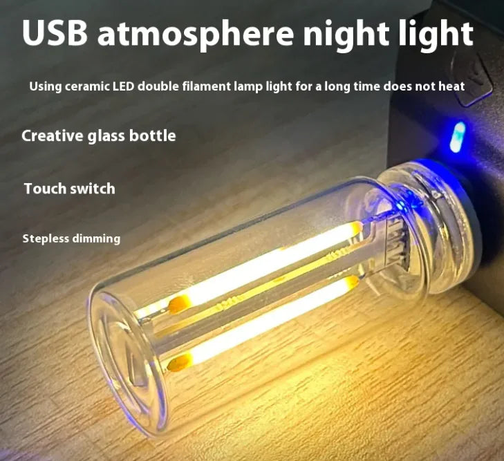 USB LED Retro Edison Dimming Lighting Bulb