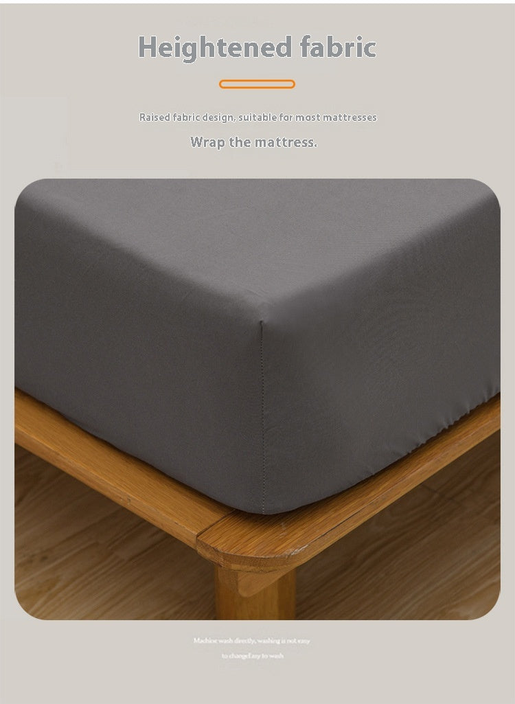 Solid Colour Fitted Bed Mattress Sheet