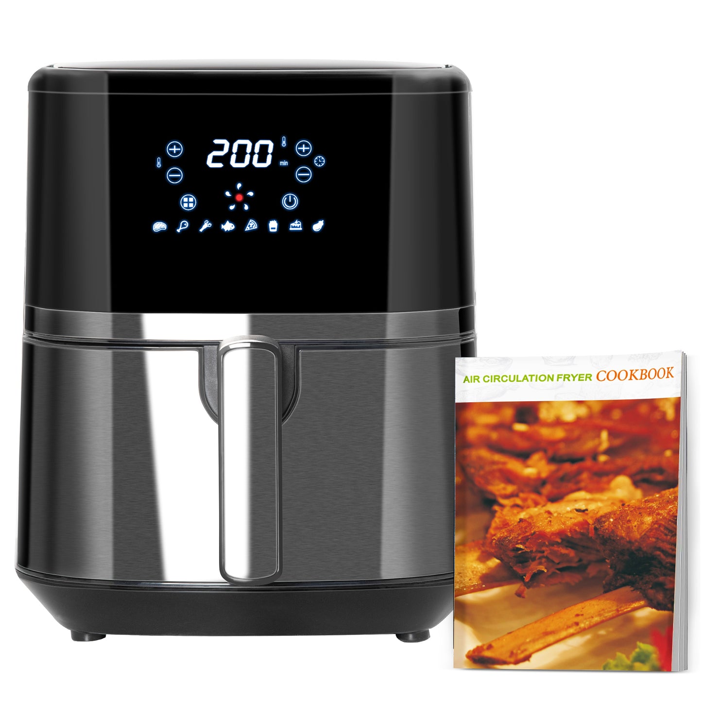 4.5L Digital Air Fryer – 8-in-1, 1500W