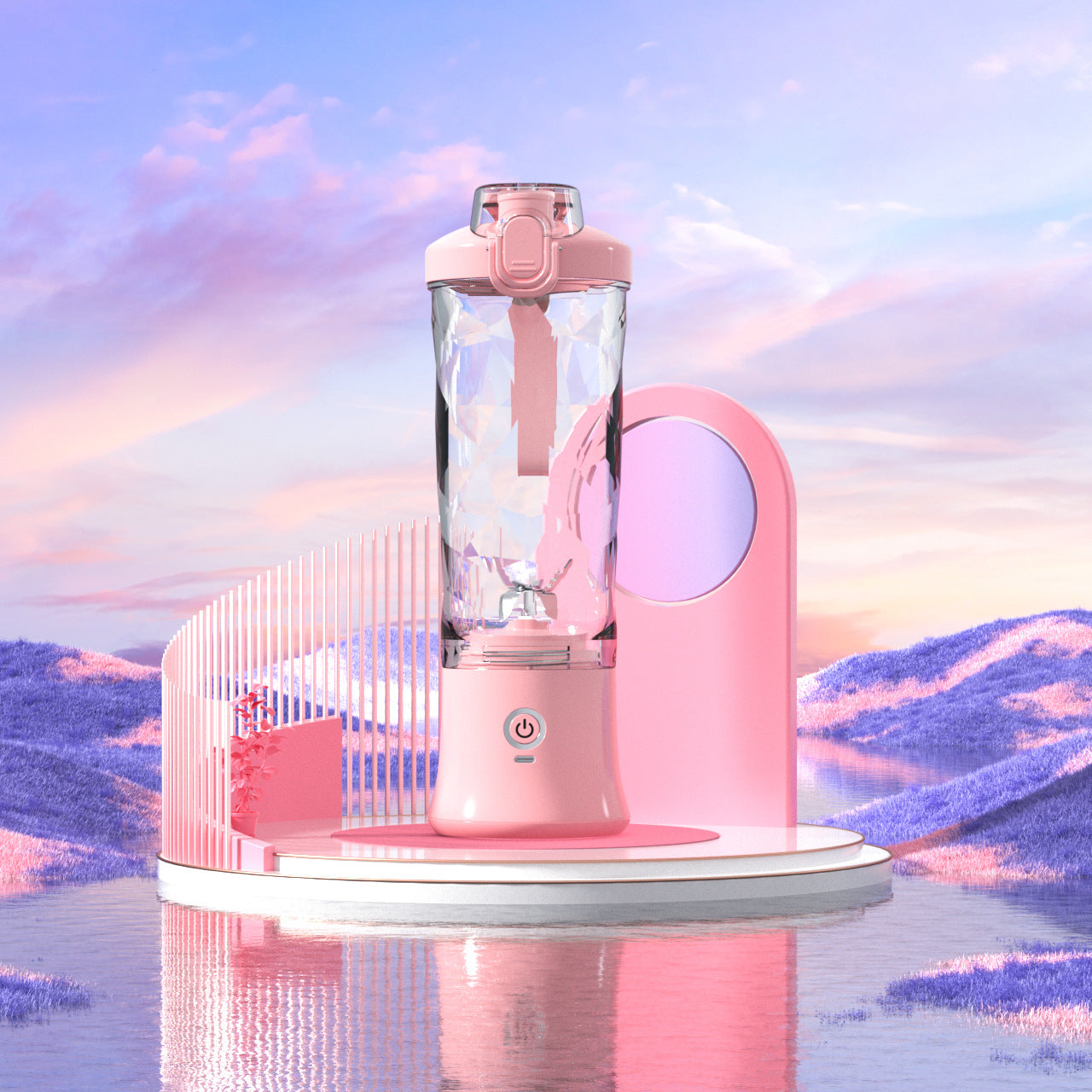 Portable Blender (600ml) – Smoothies, Minus the Effort (USB Rechargeable)