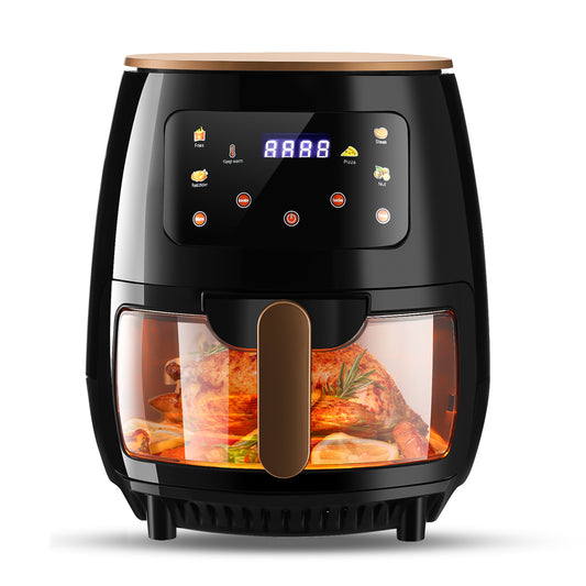 Air Fryer 6L Large Capacity Digital Touch Screen Mulitifunction Oil Free Frying