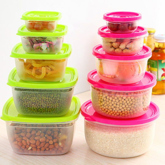 Kitchen Food Storage Boxes – 5 Piece Set